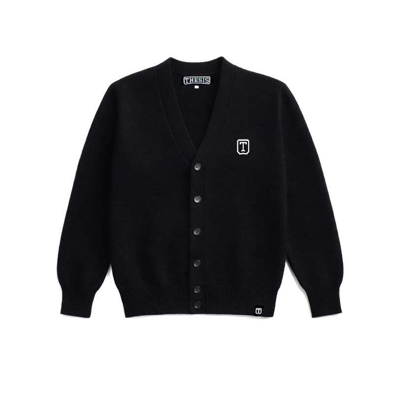 THESIS BLACK CORE CARDIGAN