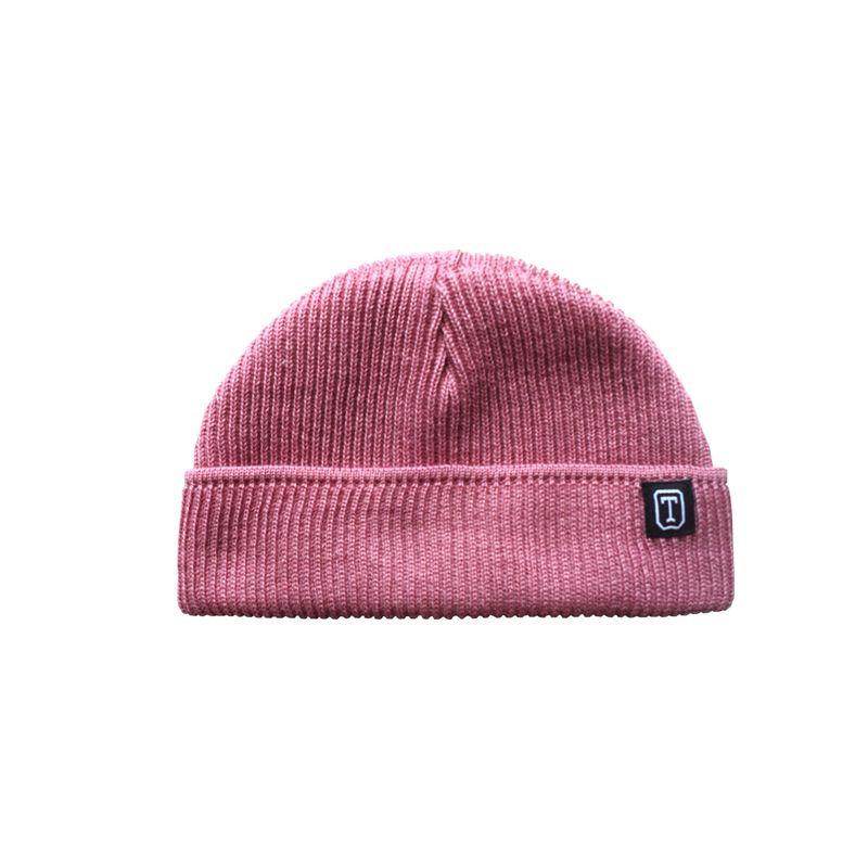 DUST ROSE FISHERMAN BEANIE