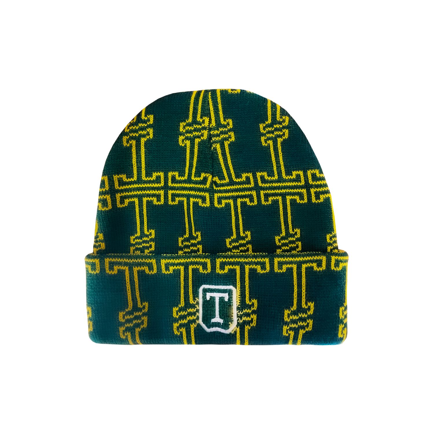 COLD GREEN BEANIE