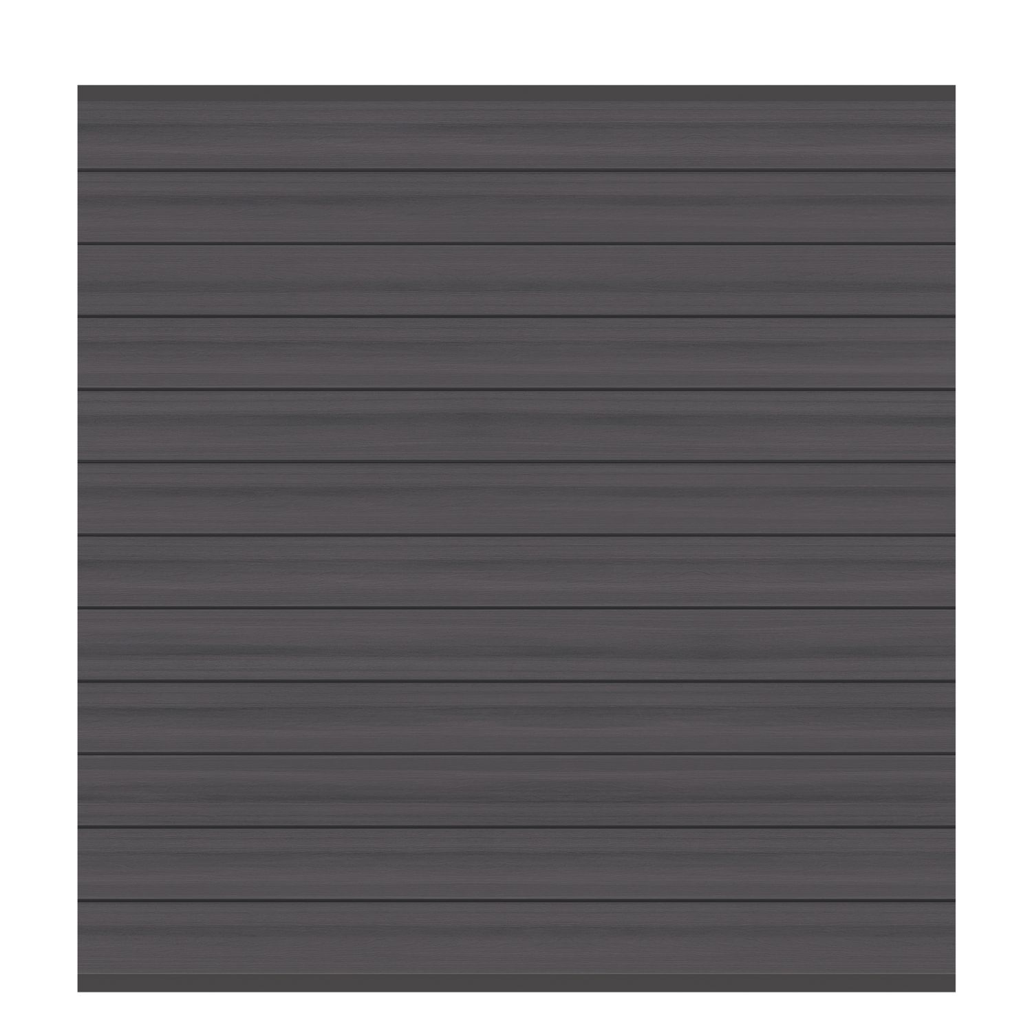 SYSTEM WPC PLATINUM Zaunfeld-Set 178 x 184 cm / Anthrazit / Taupe-Grau / Teak-Braun / Lärche