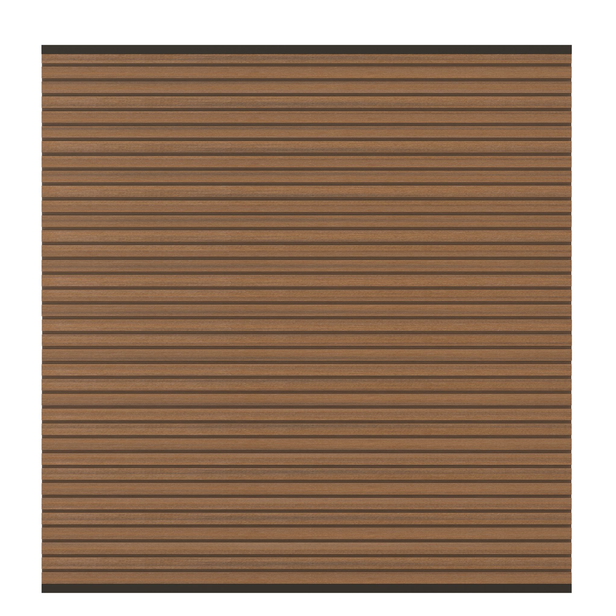 SYSTEM NEO WPC PLATINUM Zaunfeld-Set 178 x 184 cm / Anthrazit / Taupe-Grau / Teak-Braun / Lärche