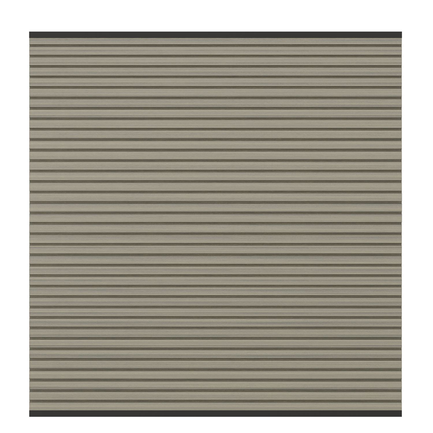 SYSTEM NEO WPC PLATINUM Zaunfeld-Set 178 x 184 cm / Anthrazit / Taupe-Grau / Teak-Braun / Lärche