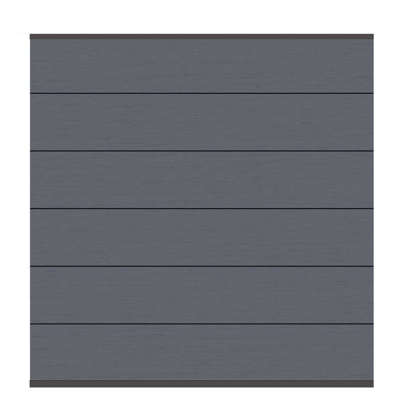 SYSTEM WPC XL Zaunfeld-Set 178 x 184 / Anthrazit / Grau / Mandel / Sand SYSTEM WPC XL Zaunfeld-Set 178 x 184 / Anthrazit / Grau / Mandel / Sand