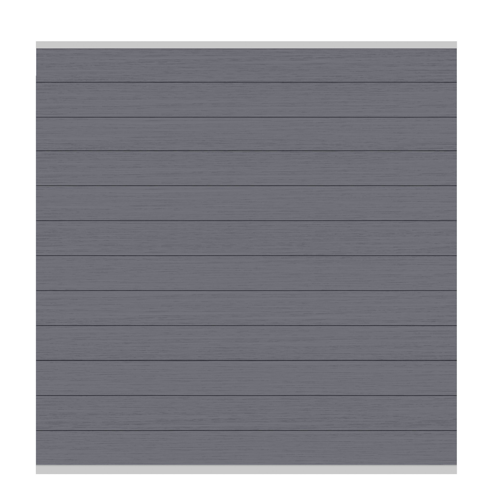 SYSTEM WPC CLASSIC Zaunfeld-Set 178 x 184 cm / Anthrazit / Grau / Mandel / Sand