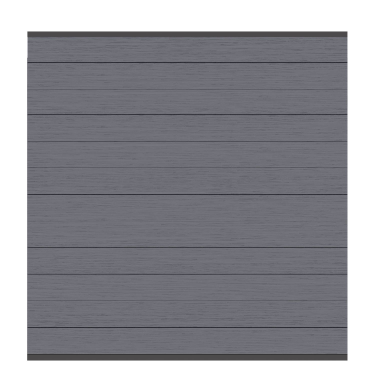 SYSTEM WPC CLASSIC Zaunfeld-Set 178 x 184 cm / Anthrazit / Grau / Mandel / Sand