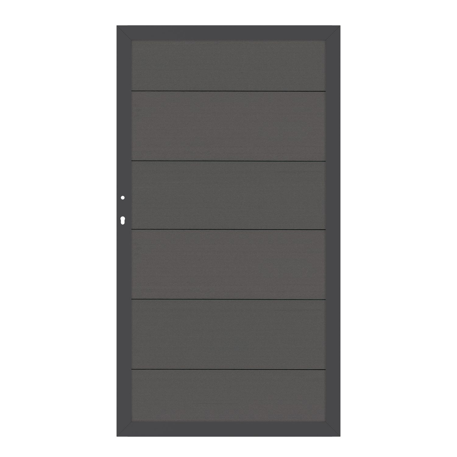 SYSTEM WPC XL Tor 98 x 180 / Anthrazit / Grau / Mandel / Sand