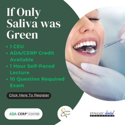 If Only Saliva was Green (Online)