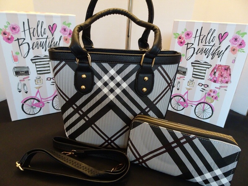 Fashion Tote with free wallet