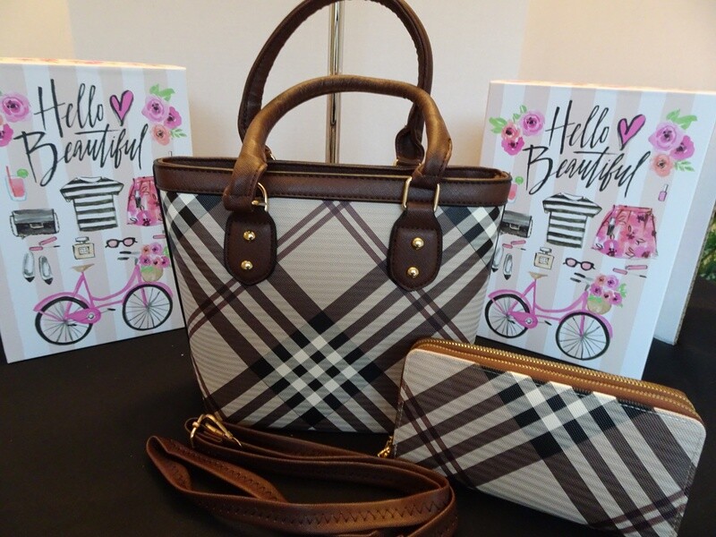 Fashion Tote with free wallet