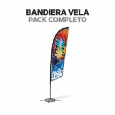 BANDIERA VELA M - PACK COMPLETO