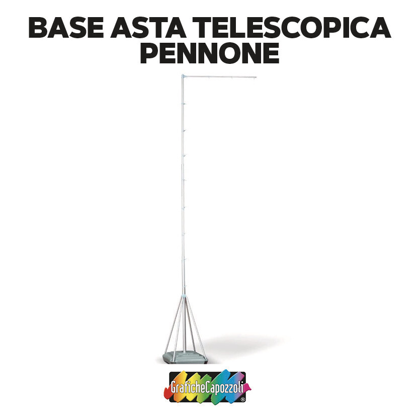 ASTA TELESCOPICA - SOLO PENNONE 7m