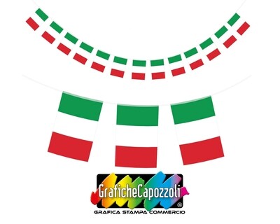 FESTONE ITALIA - Flagline rettangolari 20x30 Metri 10