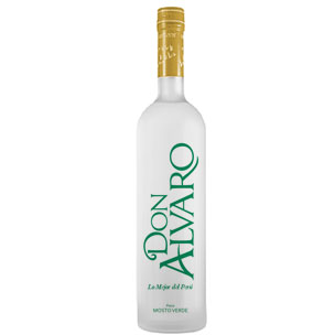 Botella de 500 ml. Pisco Mosto verde
