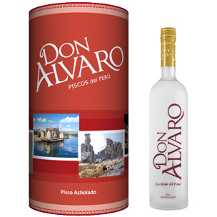 Botella de 500 ml. Pisco Acholado