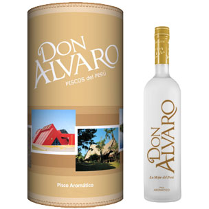 Botella de 500 ml. Pisco Aromático