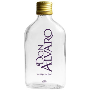 Botella de 250 ml. Pisco Puro
