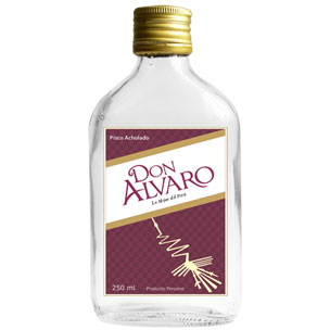 Botella de 250 ml. Pisco Acholado / Moscatel / Torontel / Mosto verde