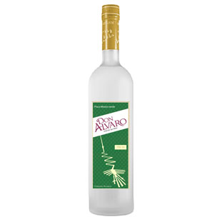 Botella de 500 ml. Pisco Mosto Verde
