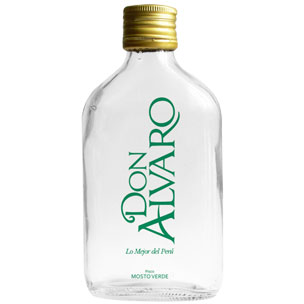 Botella de 250 ml. Pisco Mosto Verde