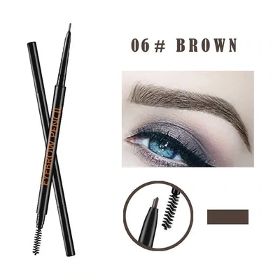 1.5mm Fine Eyebrow Pencil with Double Head Automatic Rotation
