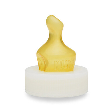 NUK disposable latex teats size medium feed hole