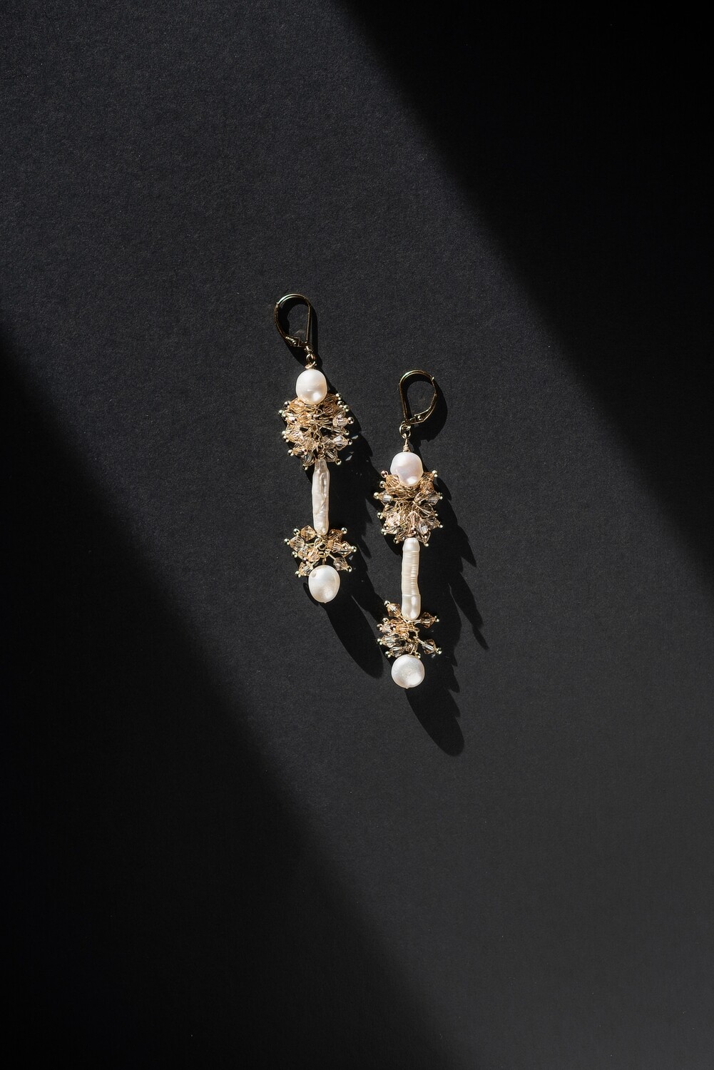 Crystal Cluster Earrings