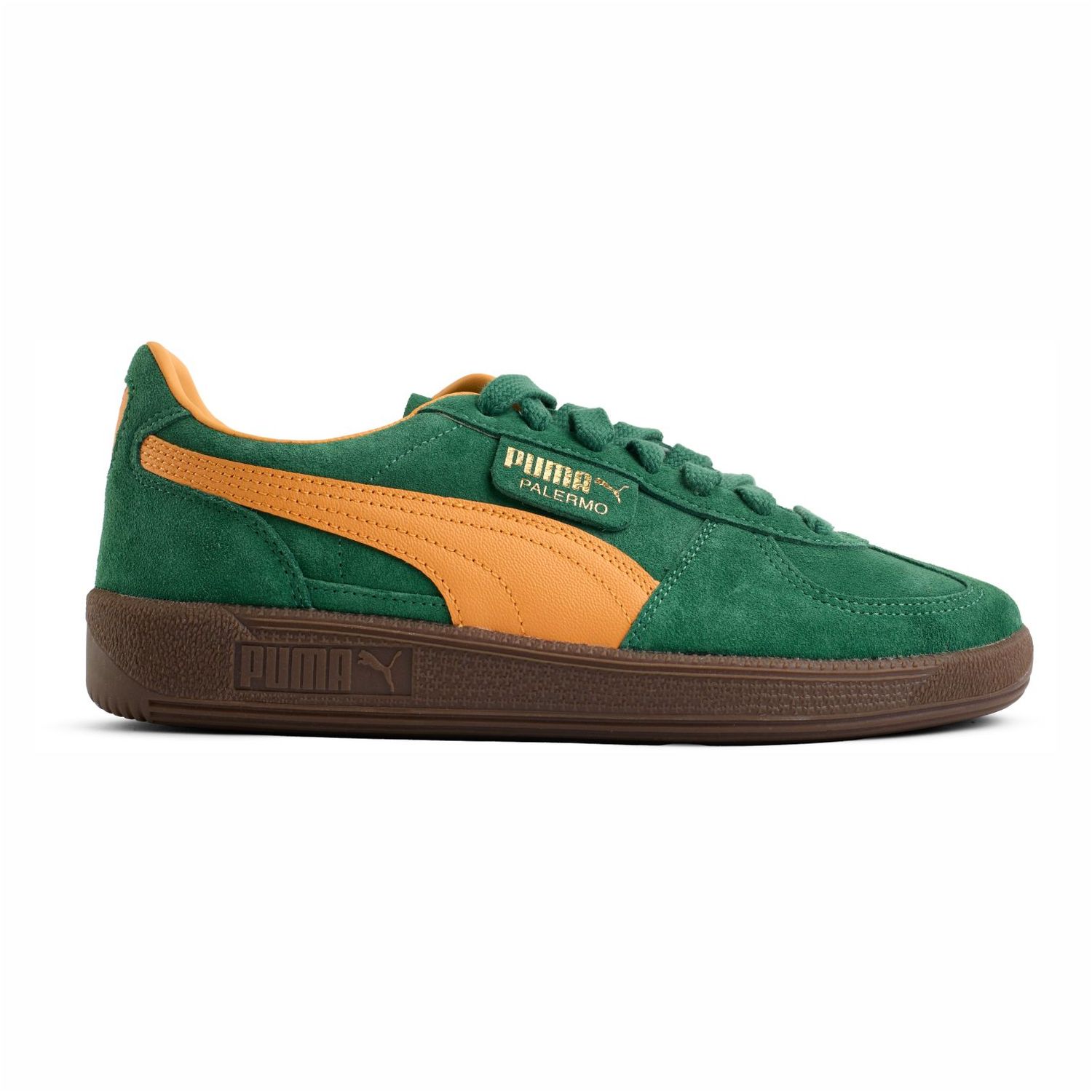 Puma Palermo Green Leather