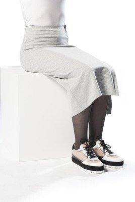 Wheelchair skirt - short grey