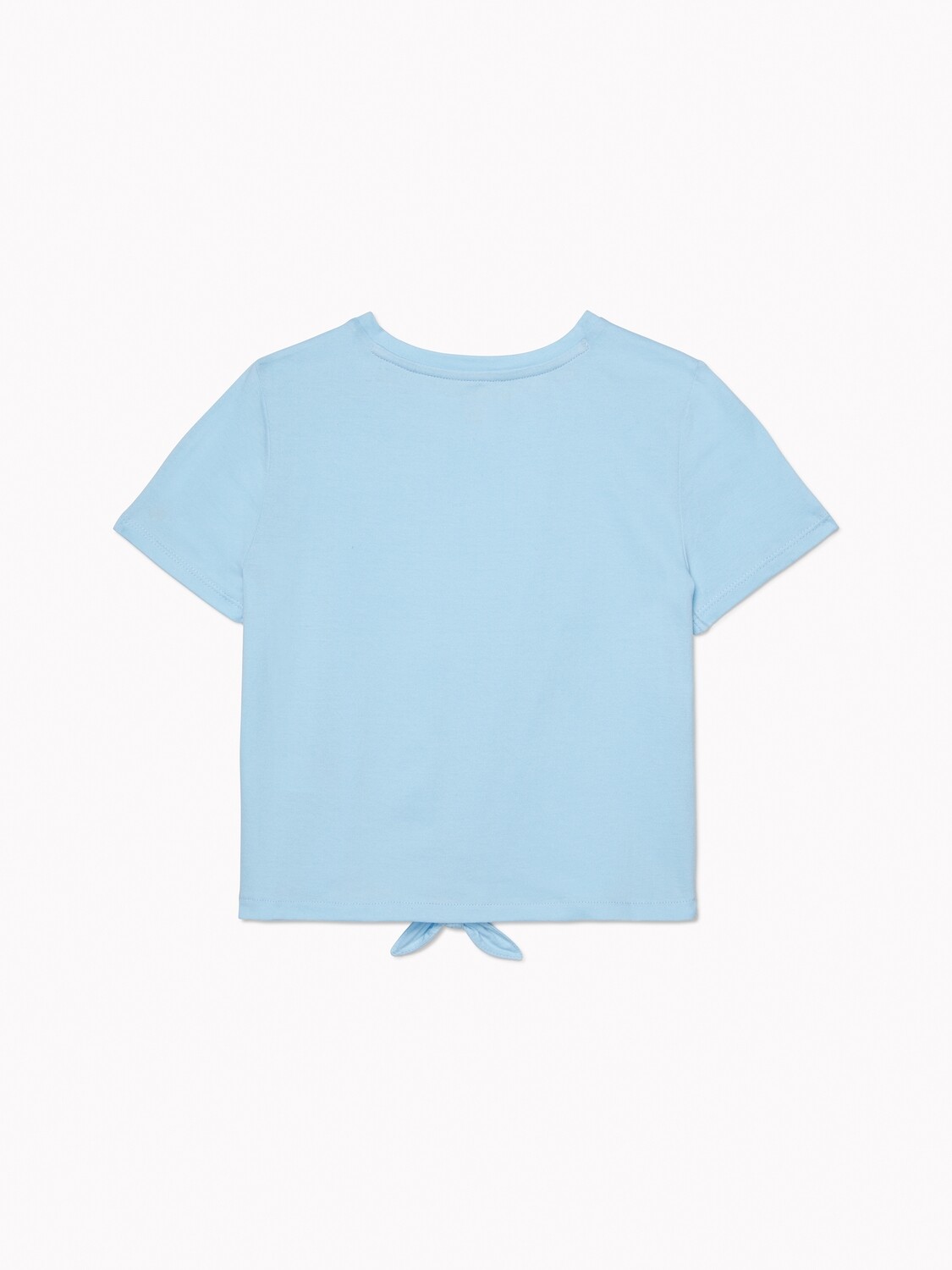 T-shirt with Velcro - light blue