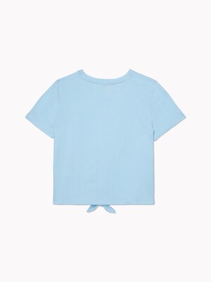 T-shirt with Velcro - light blue