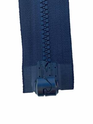 Magnetic zipper - blue