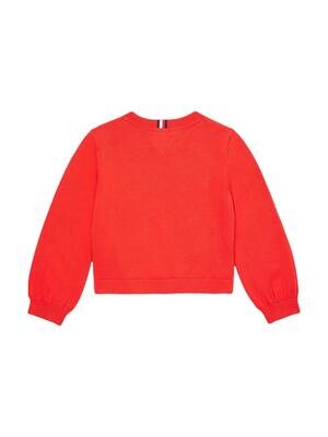Pullover with zip on shoulder seam