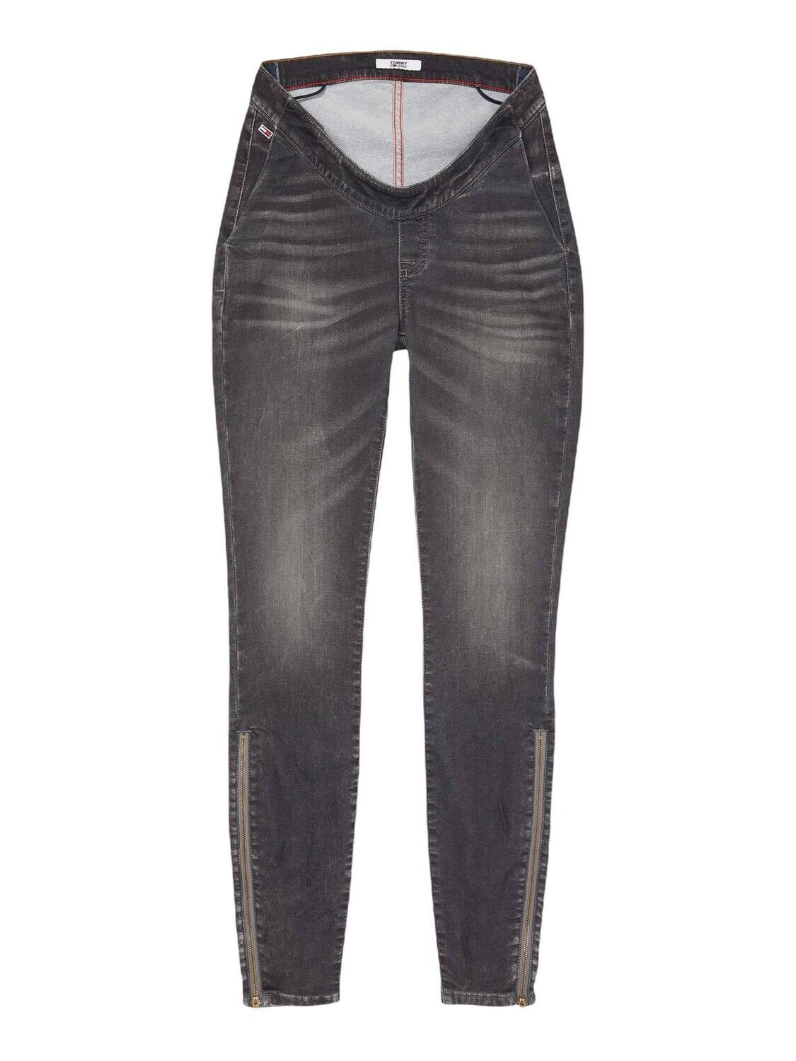 Wheelchair trousers with velcro front - grey jeans