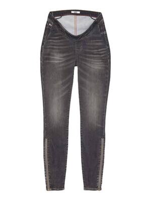 Wheelchair trousers with velcro front - grey jeans