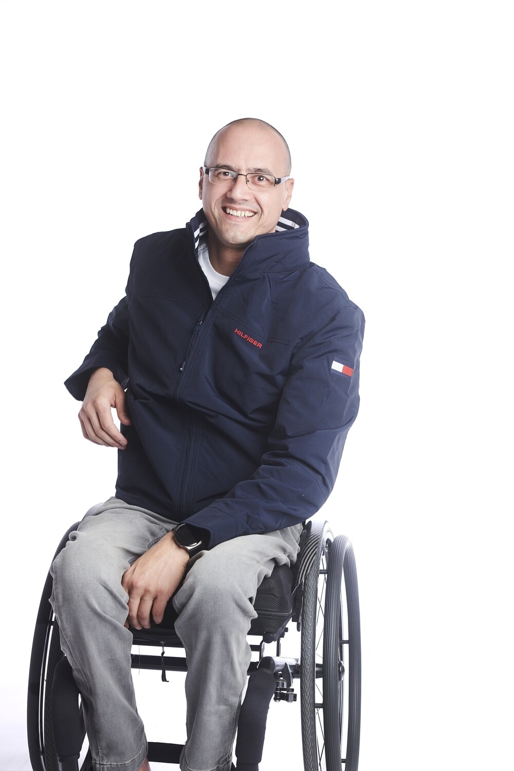 Regatta jack with magnetic zipper - navy