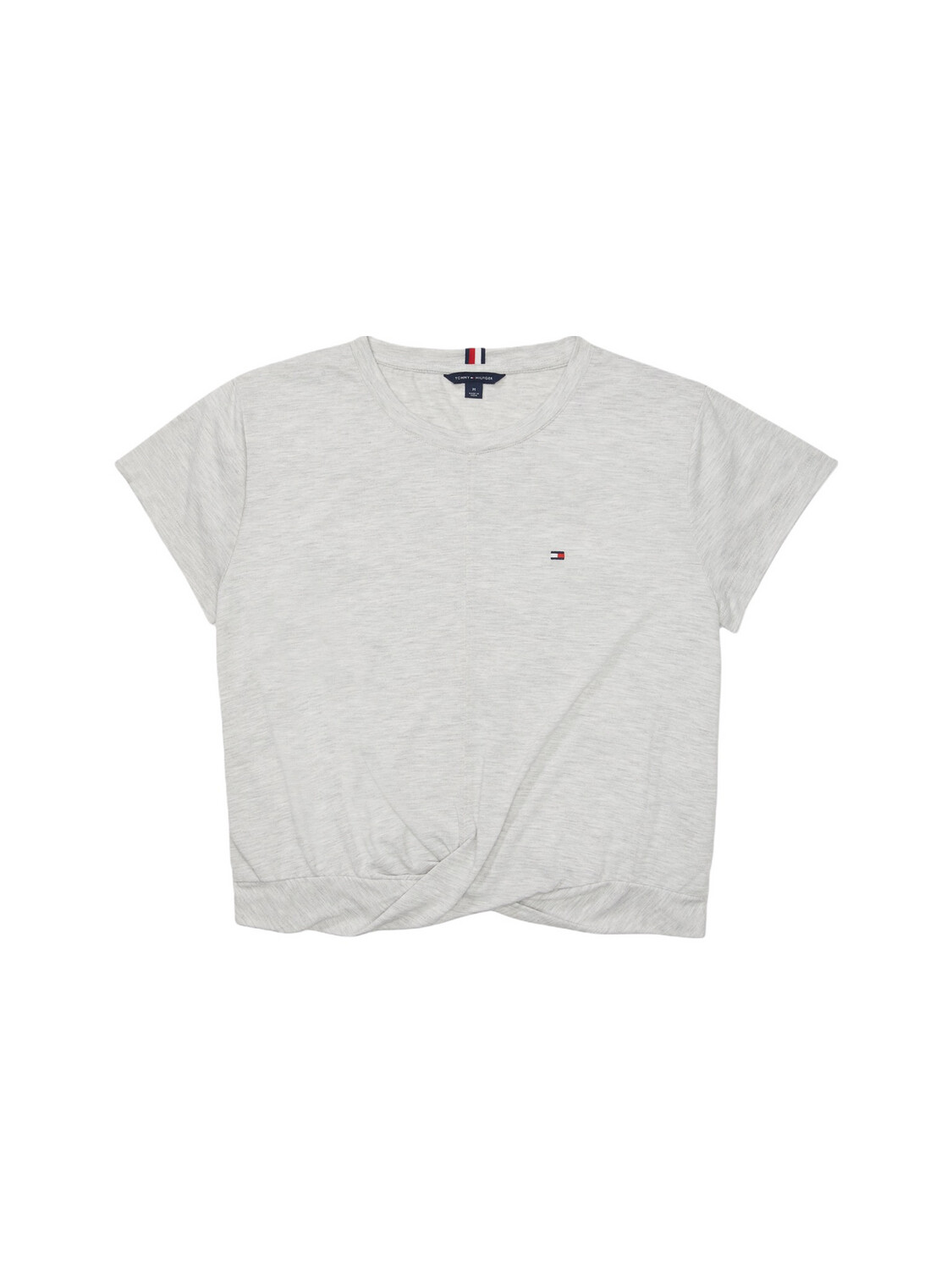 Wide neck T-shirt - light grey