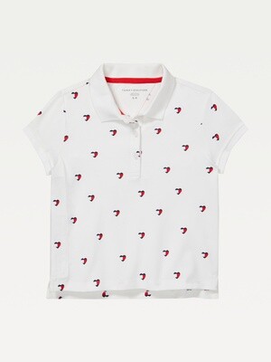 T-shirt with Velcro - white