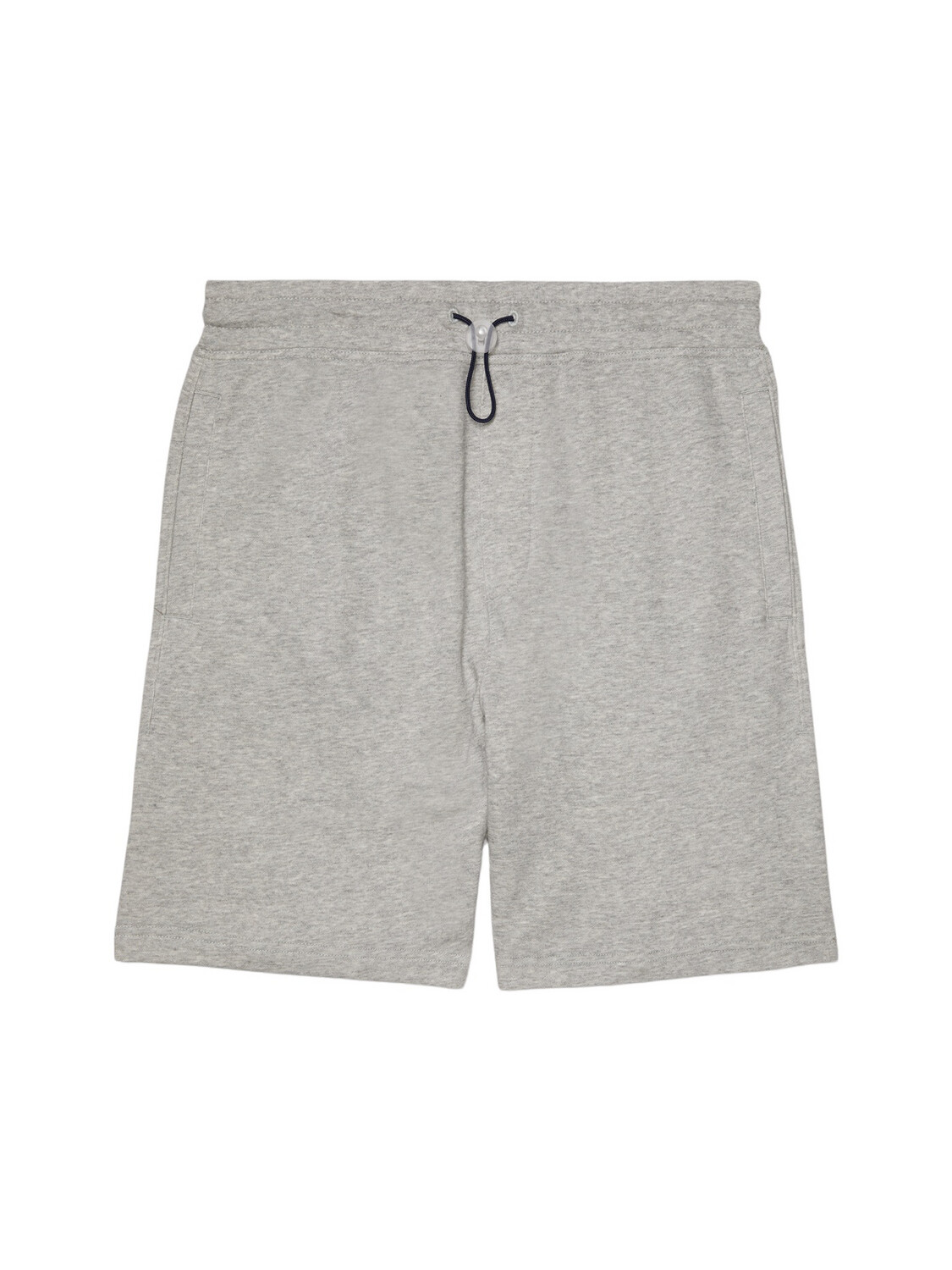 Sporty shorts with drawstring - grey