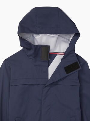 Summer jacket with magnetic buttons - navy