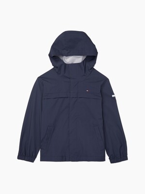 Summer jacket with magnetic buttons - navy