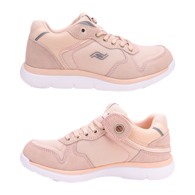 Trendy trainer with zip to back - soft pink