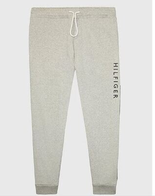 Jogging trousers with pull cord - grey