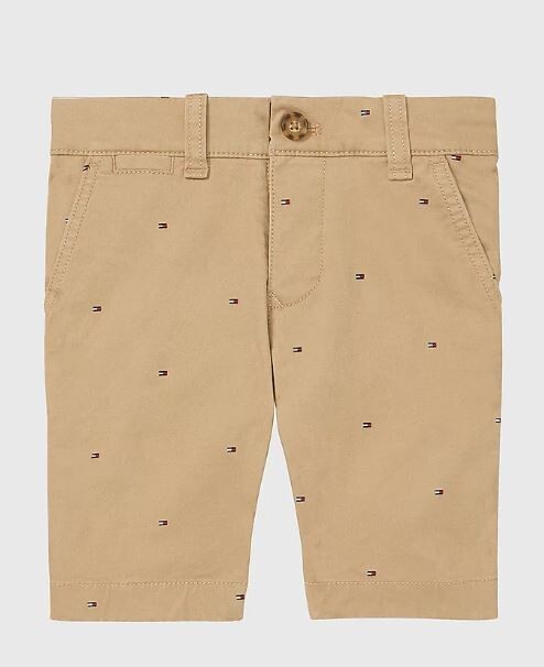 Short with hook-and-loop fastener - sand