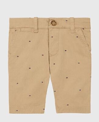 Short with hook-and-loop fastener - sand