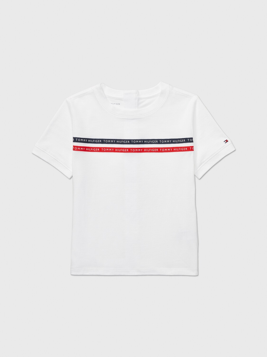 T-shirt Tommy with velcro - white
