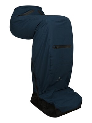 leg cover with foot bag petrol