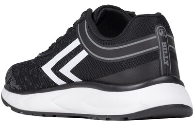 sporty shoes with front zip - black - medium fit
