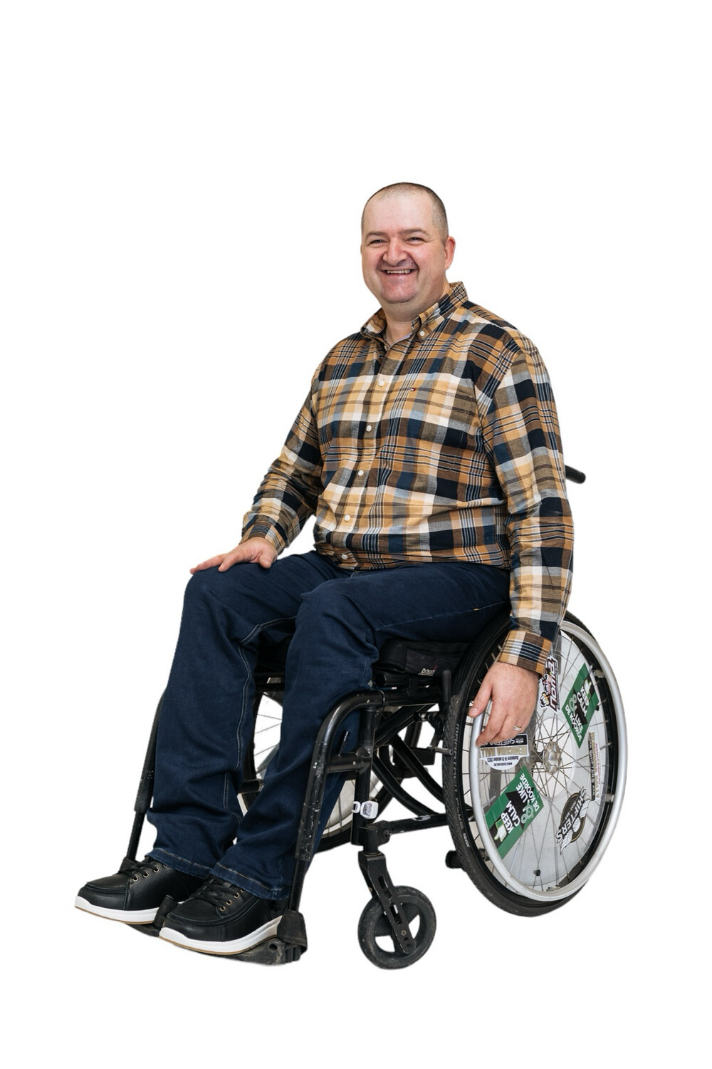 thermo wheelchairtrouser wide fit - dark blue jeans