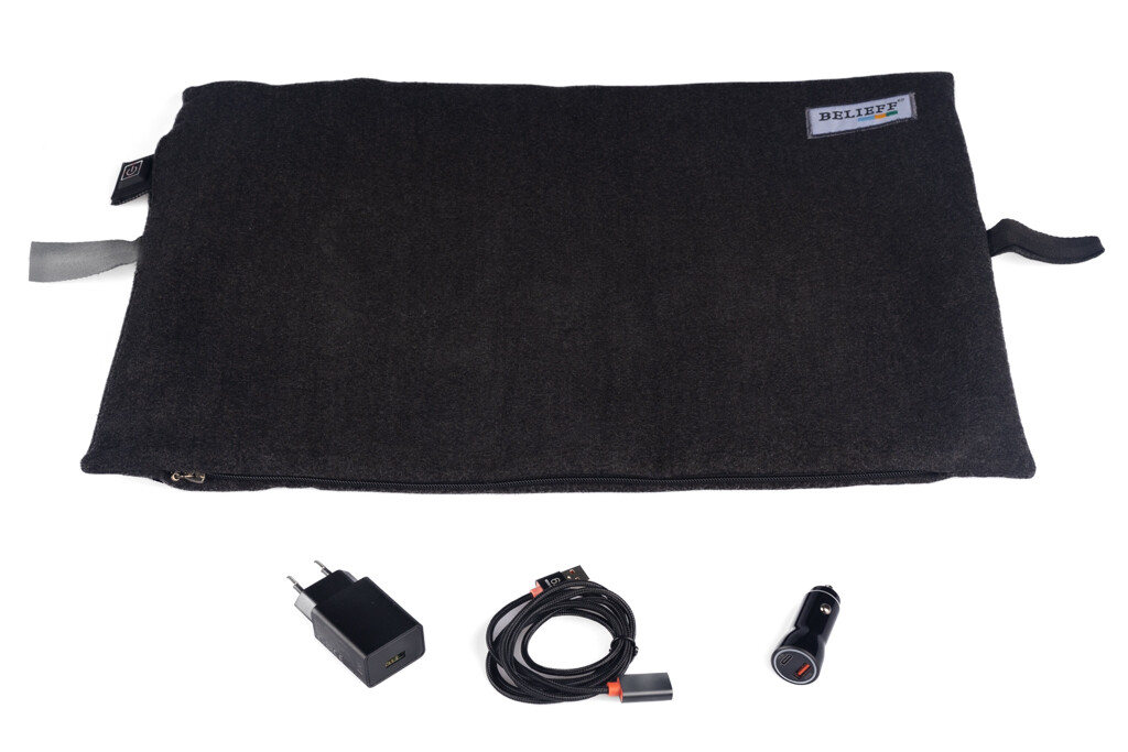 Heating element with black cover