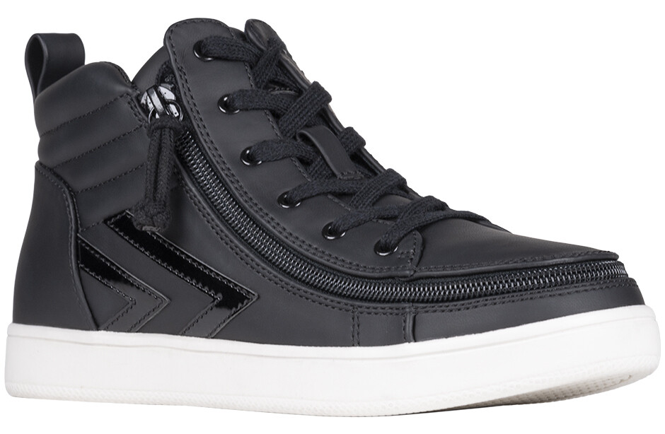 Hippe schoenen met rits vooraan wide fit